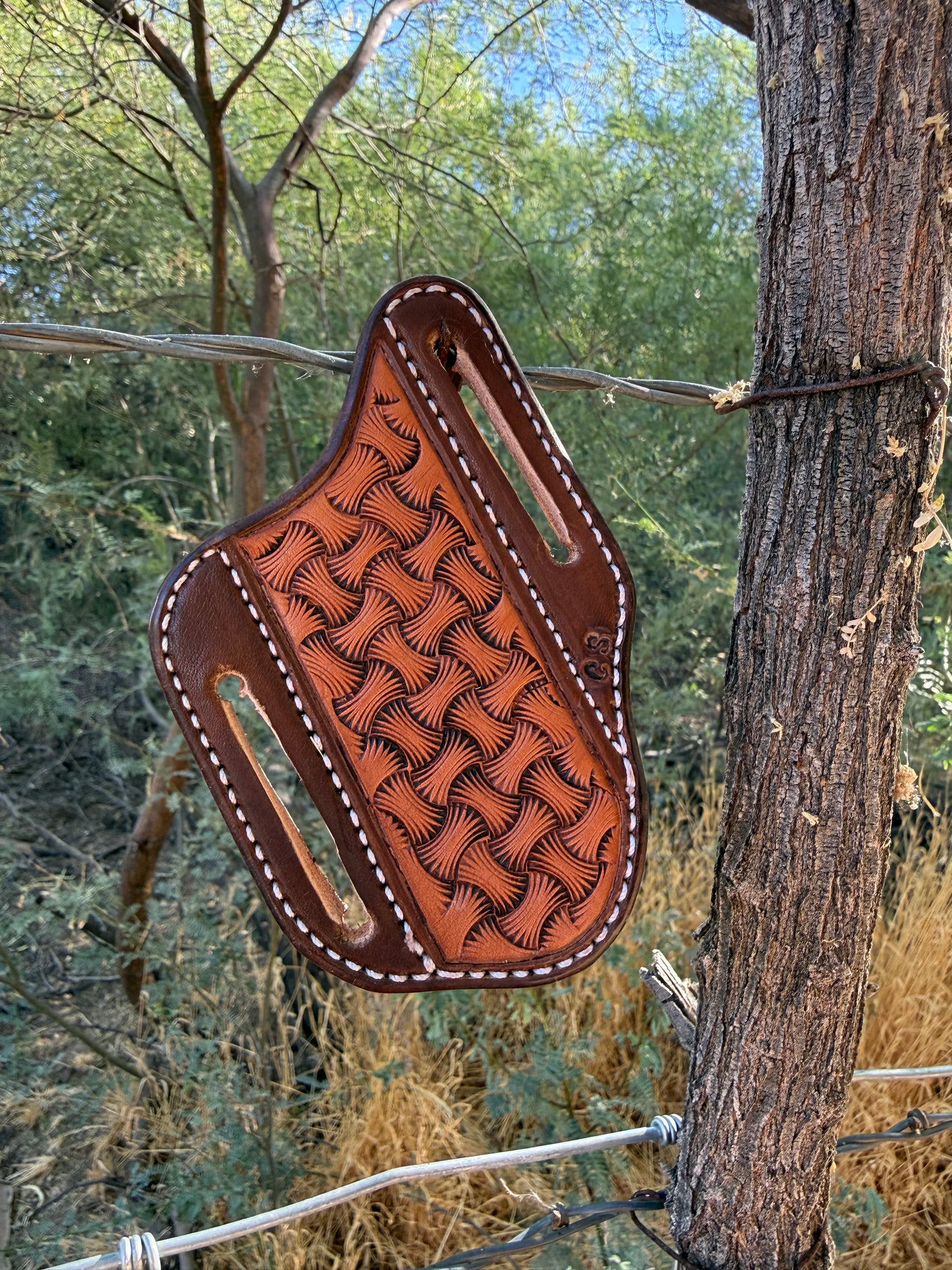 Geometric Stamped Pancake Sheath