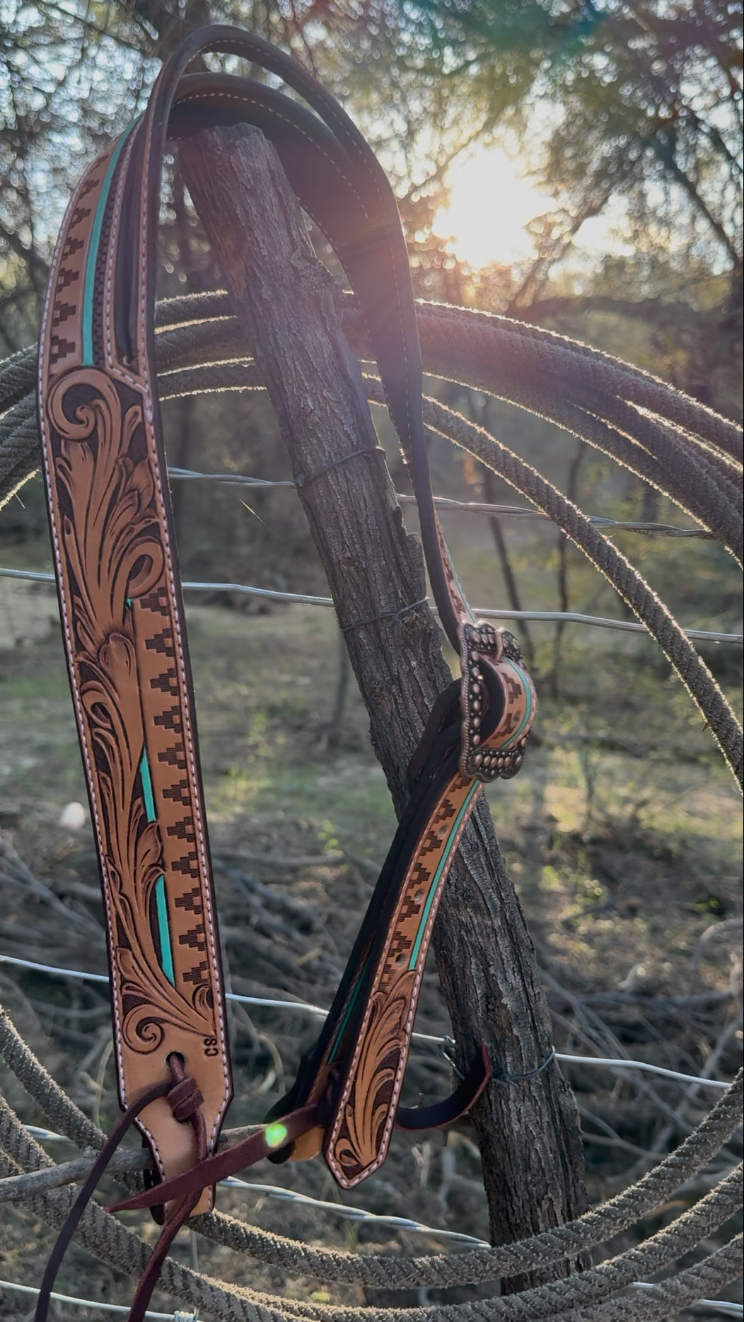 Southwestern Split-ear Headstall