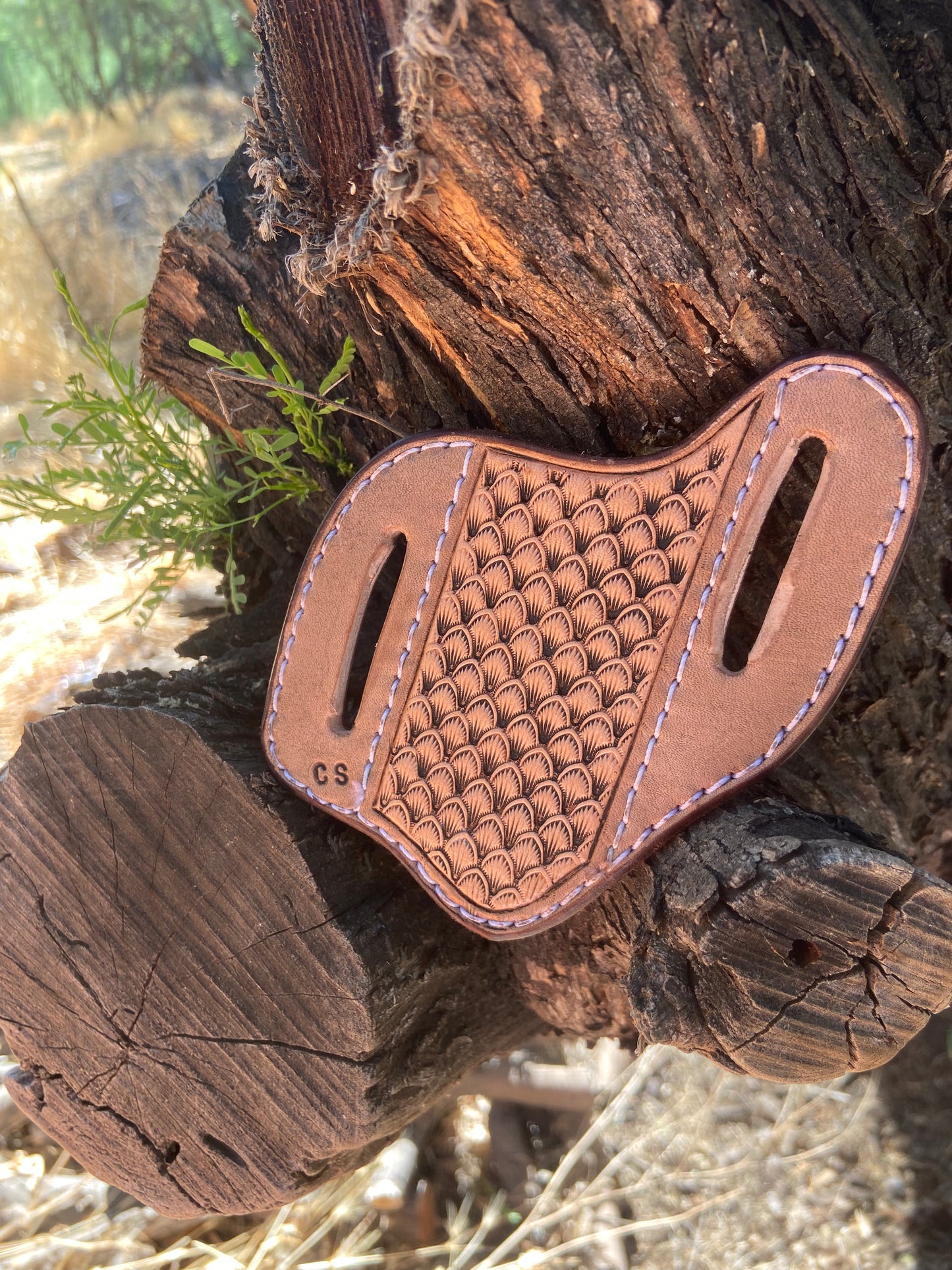 Geometric Stamped Pancake Sheath