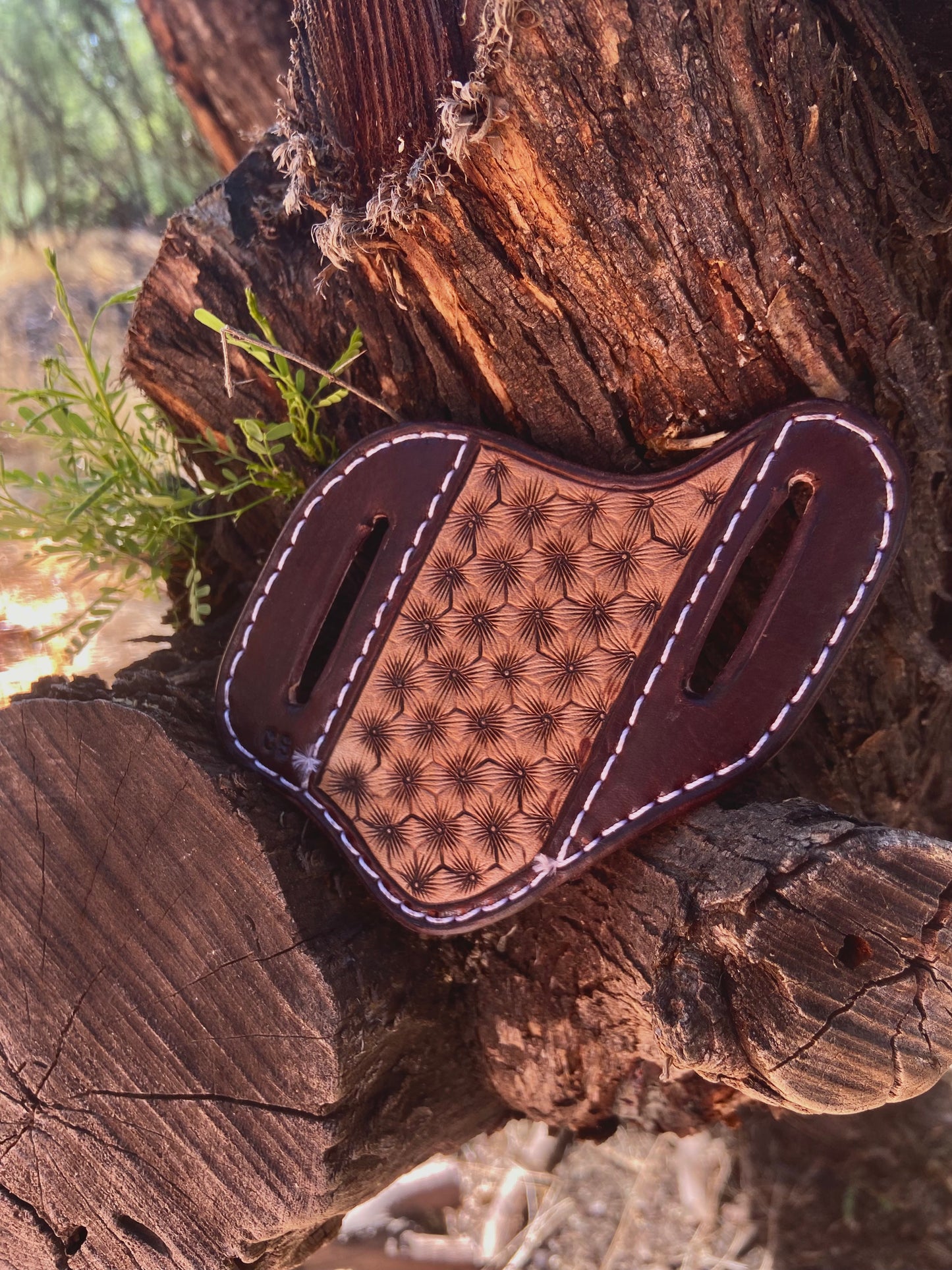 Geometric Stamped Pancake Sheath