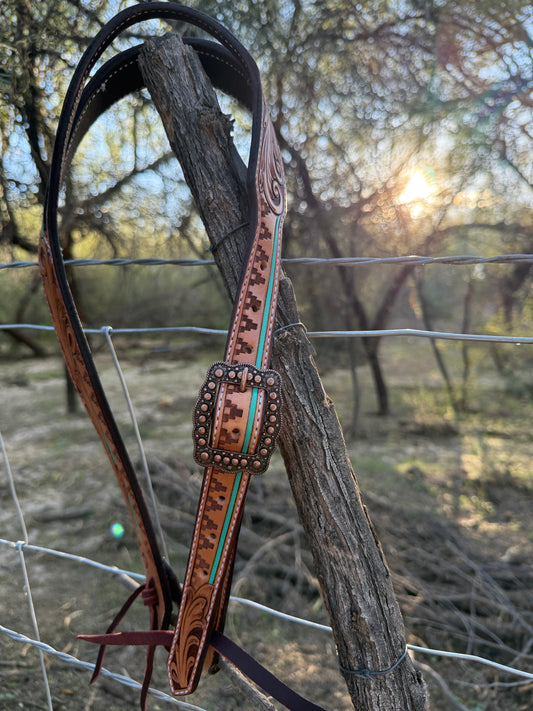 Southwestern Split-ear Headstall