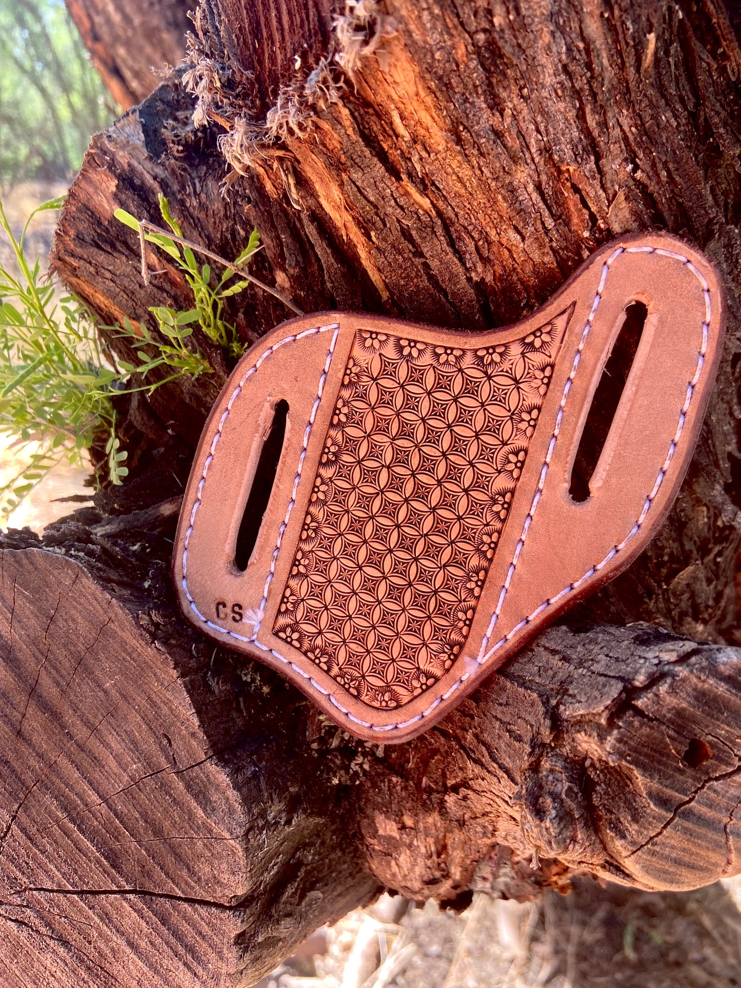 Geometric Stamped Pancake Sheath