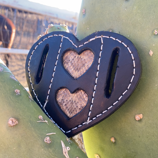 Knife in my Heart Sheath(SnakeSkin)